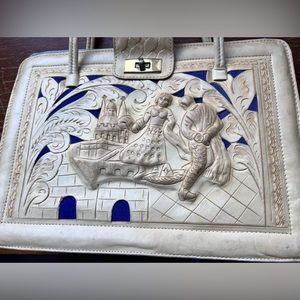 Vintage 70’s handtooled handbag